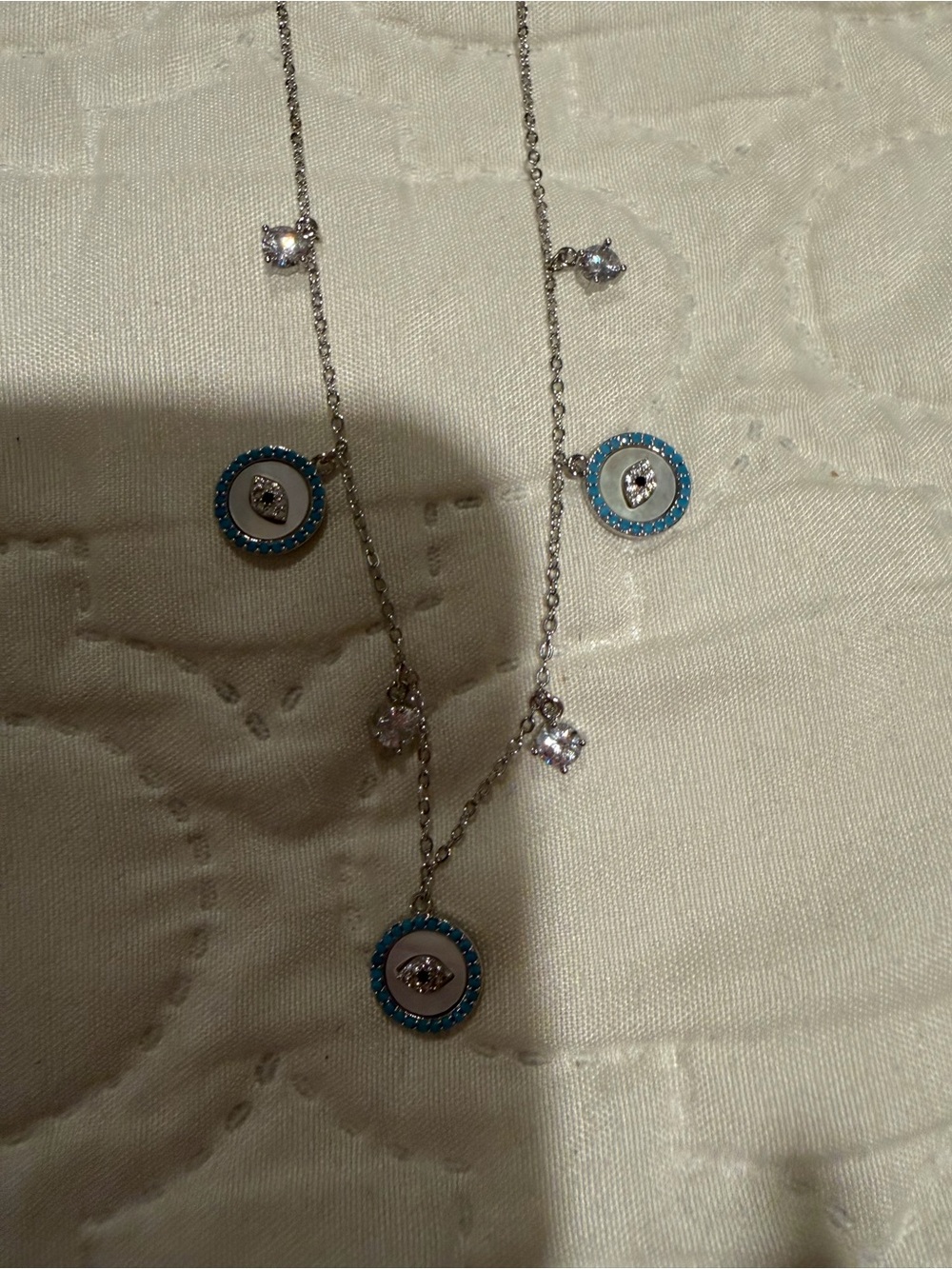 Blue Eye Pendant Necklace - Women Jewelry